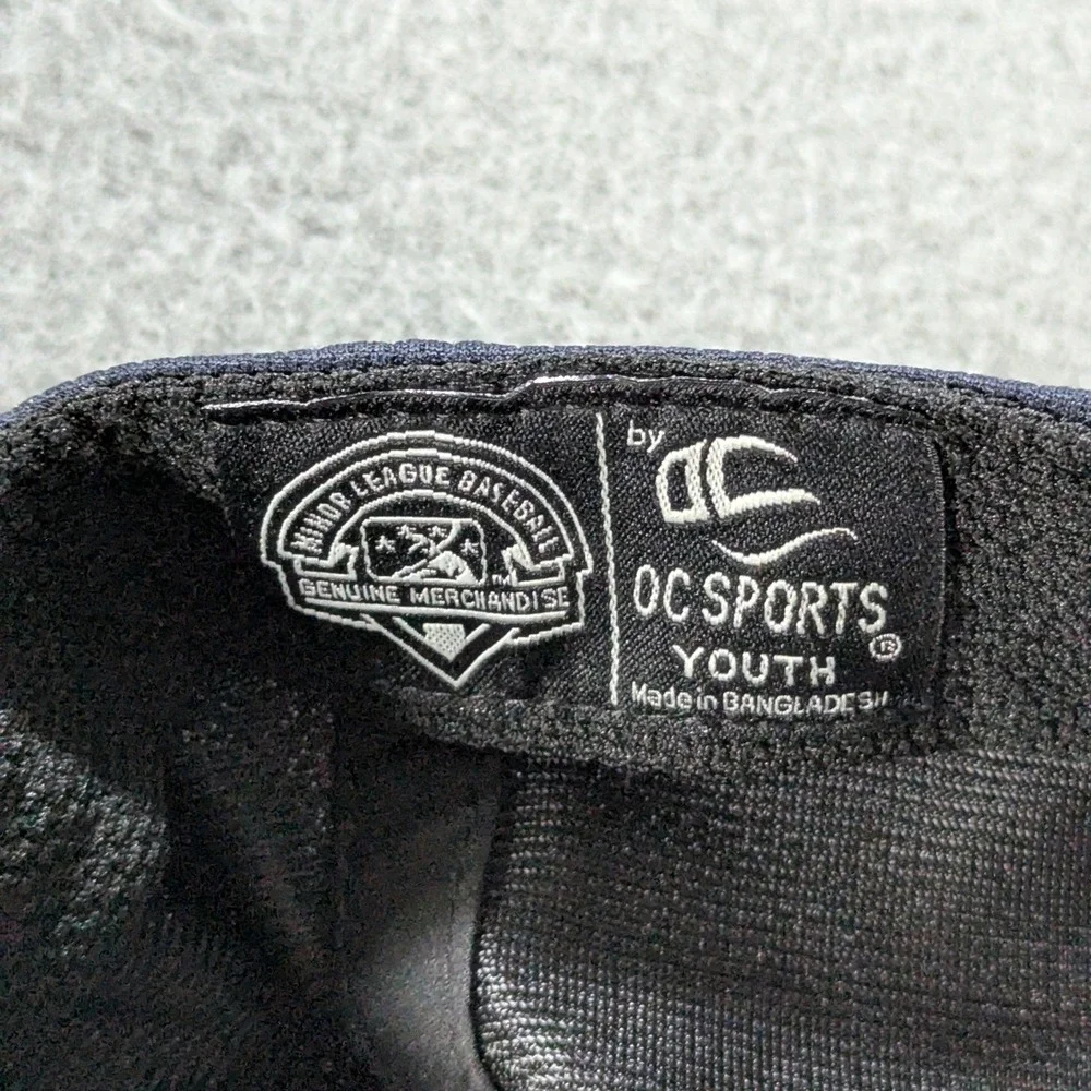 OC Sports Kids Corpus Christi Hooks MiLB Baseball Hat Youth Navy Blue Light Blue